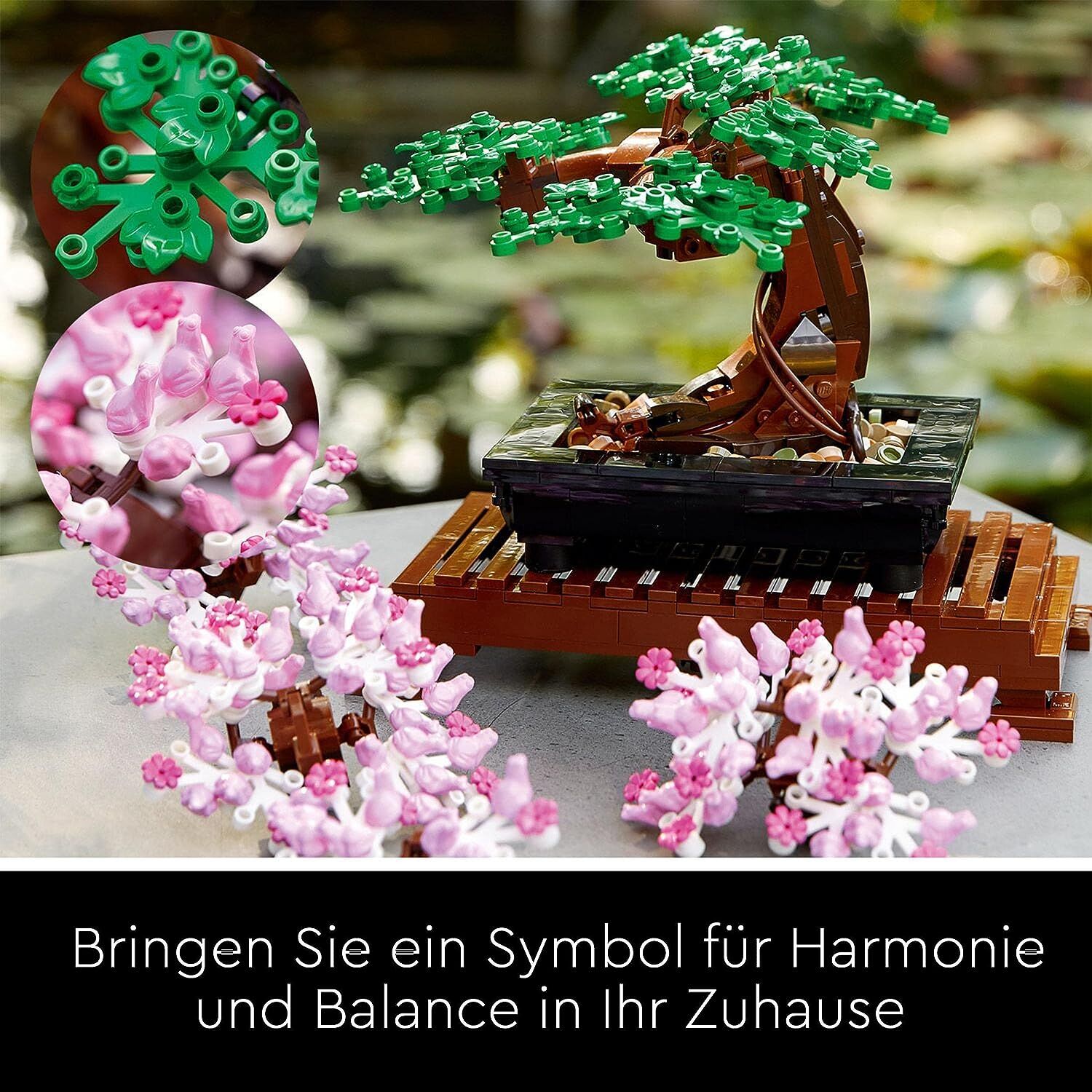 LEGO 10281 Icons Bonsai Baum Set für Erwachsene