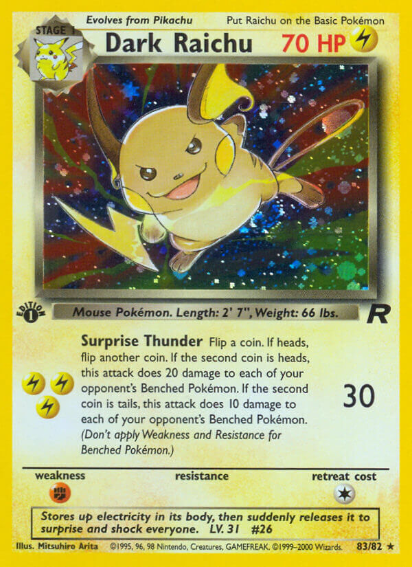 Dark Raichu - 83/82 - EN