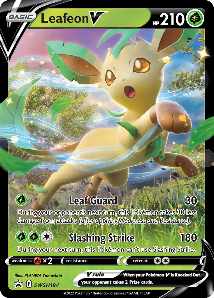 Leafeon V - SWSH194/306 - EN Leafeon V - SWSH194/306 - EN