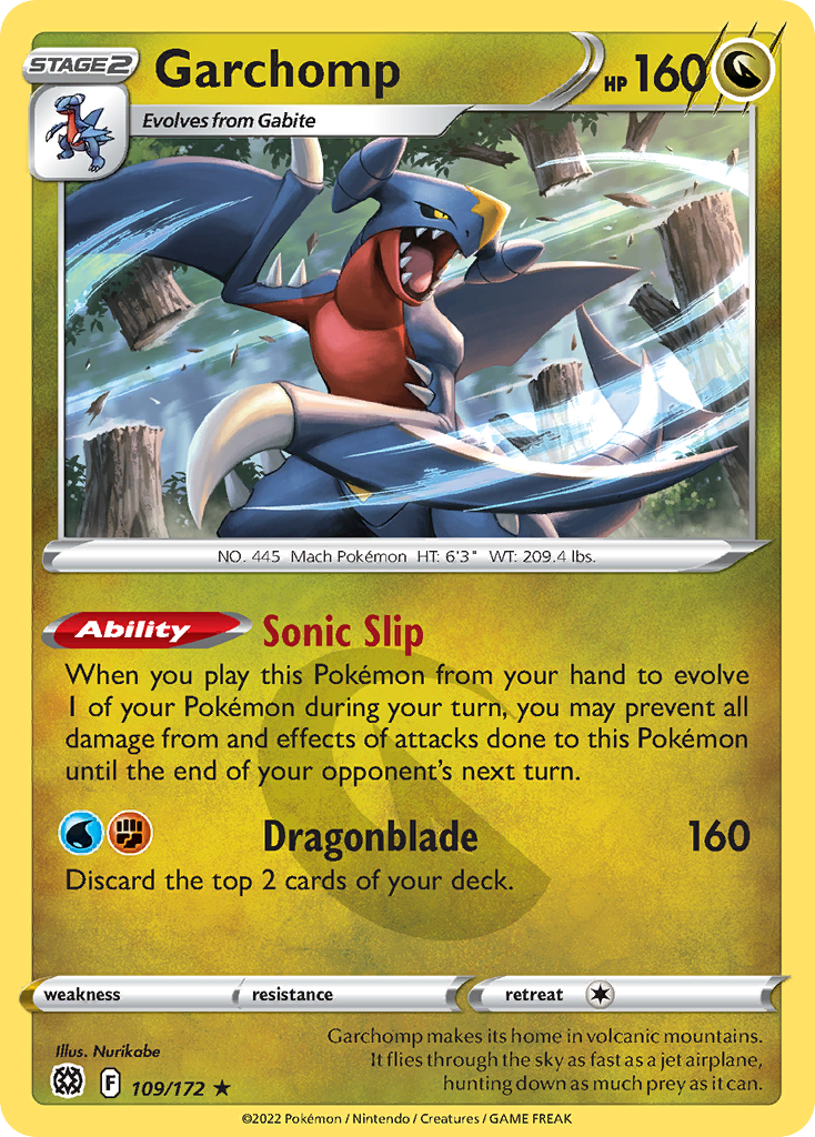Garchomp - 109/172 - EN Garchomp - 109/172 - EN