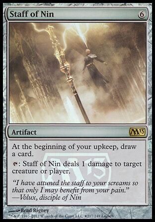 staff-of-nin-m13-release-promo-holo-mtg-near-mint-en Staff of Nin - M13 Release Promo Holo - MTG - Near Mint - EN