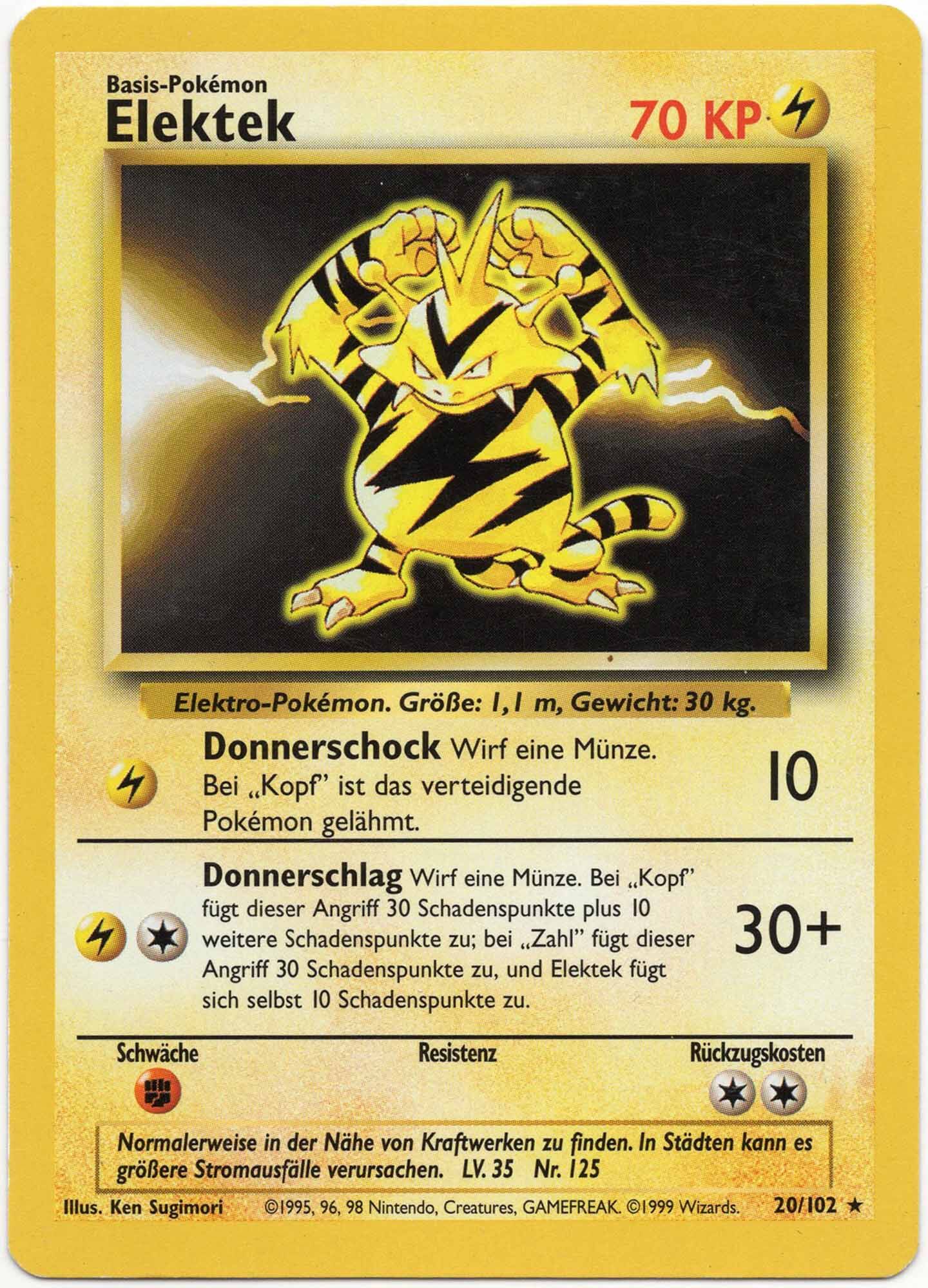 elektek-20-102-pokemon-tcg-lightly-played Elektek - 20/102 - Pokémon TCG - Lightly Played
