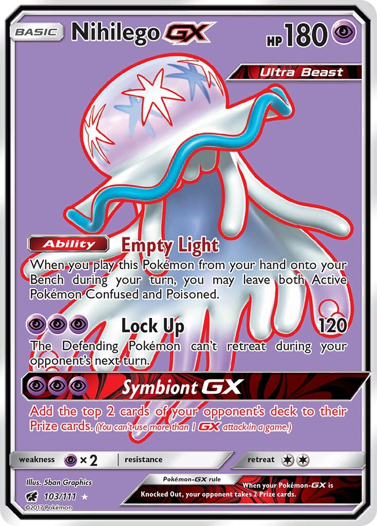 Nihilego-GX - 103/111 - EN