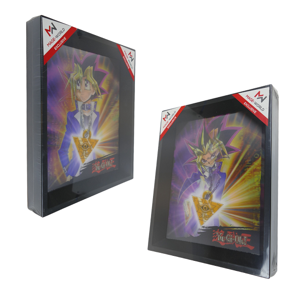 Yugi Muto / Yami Yugi mit Millennium Puzzle - 3D Rahmenbild 26 x 20 cm - Yu-Gi-OH!