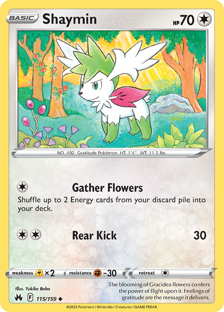 Shaymin - 115/159 - EN