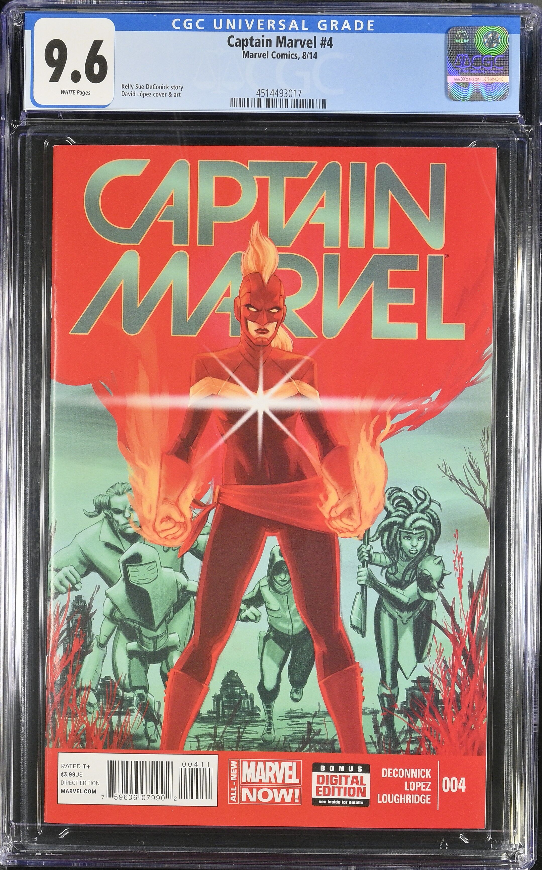 Captain Marvel #4 CGC 9.6