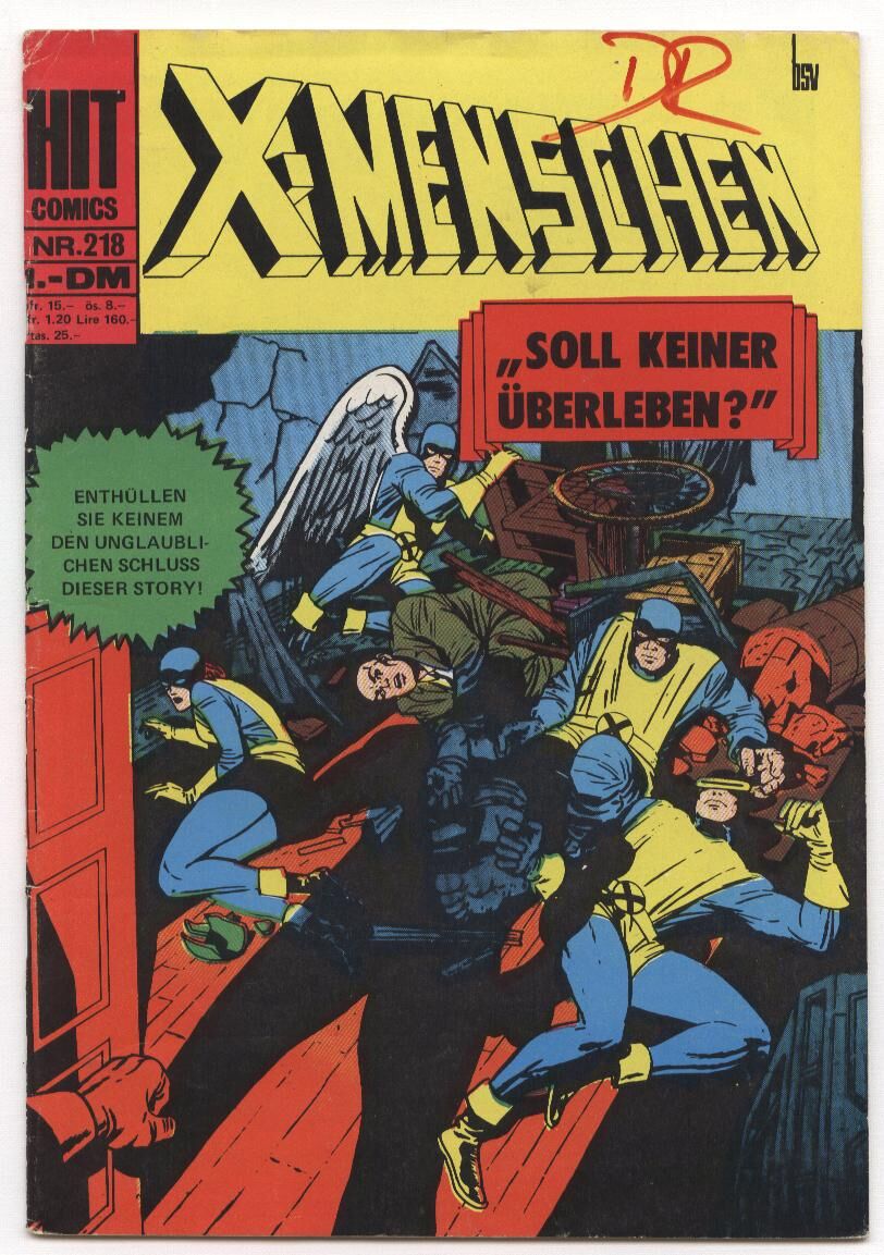 Hit Comics #218 X-Menschen