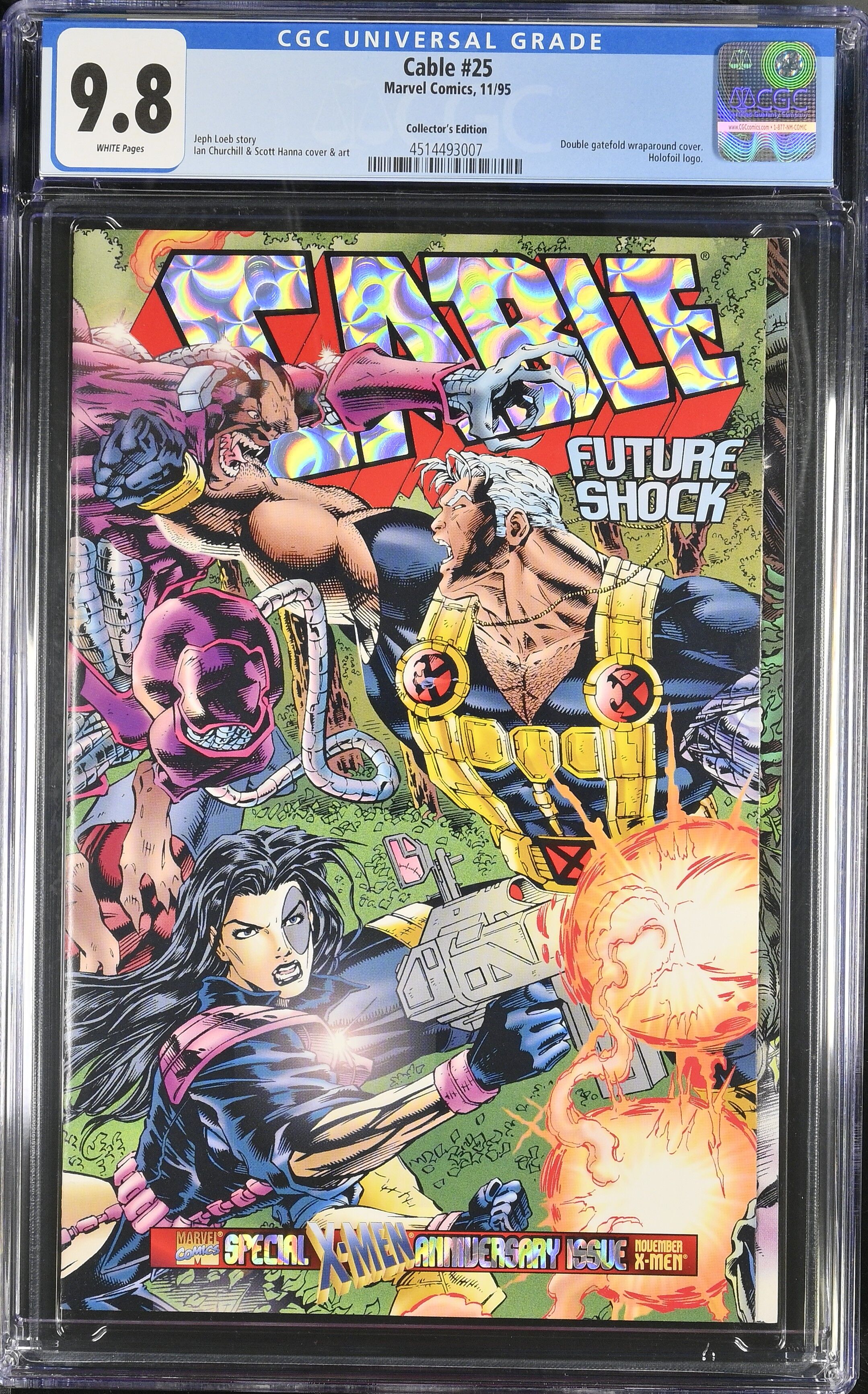 Cable #25 CGC 9.8 Top Pop! Cable #25 CGC 9.8 Top Pop!