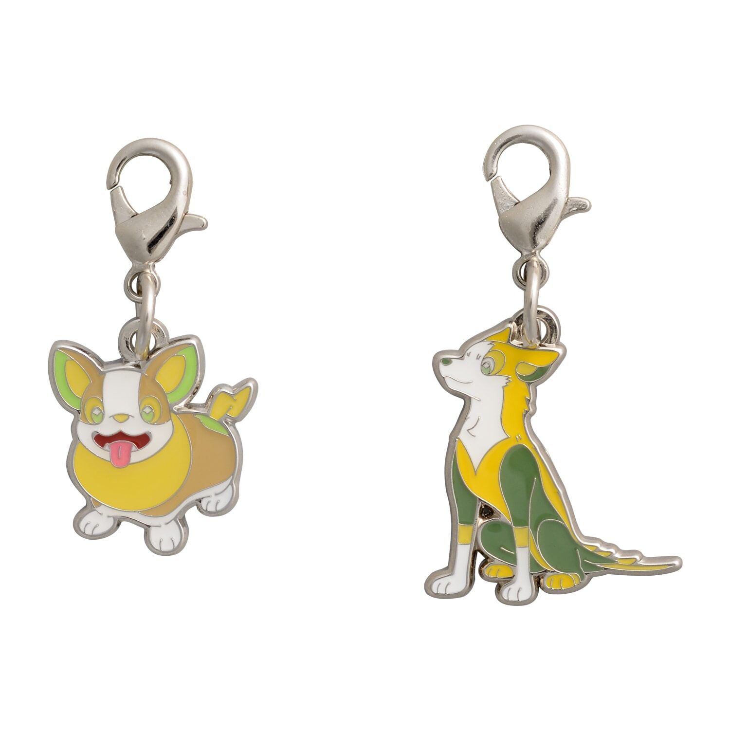 Pokemon Center - Yamper, Boltund Schlüsselanhänger - 2 Stück