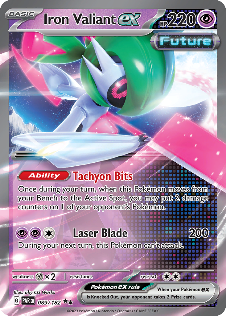 Iron Valiant ex - 089/182 - EN