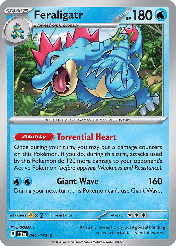 Feraligatr - 041/162 - EN Feraligatr - 041/162 - EN