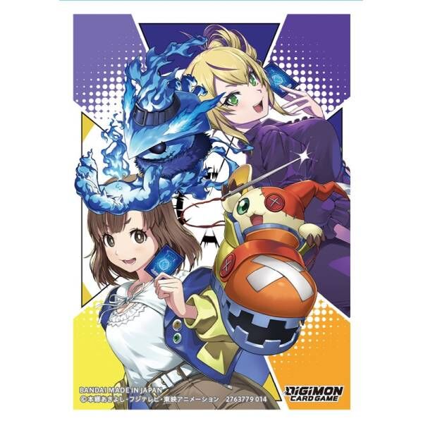 Arisa & Violet 2025 Ver.1.0 - Digimon Card Game Official Sleeves Arisa & Violet 2025 Ver.1.0 - Digimon Card Game Official Sleeves