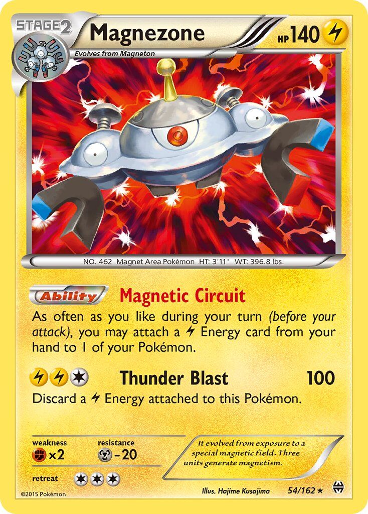 Magnezone - 54/162 - EN