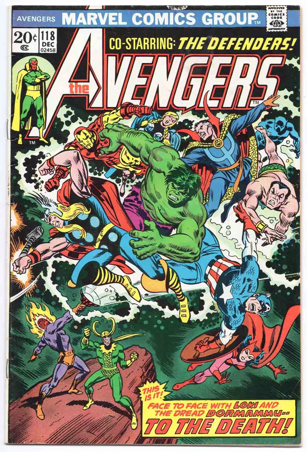 Avengers #118