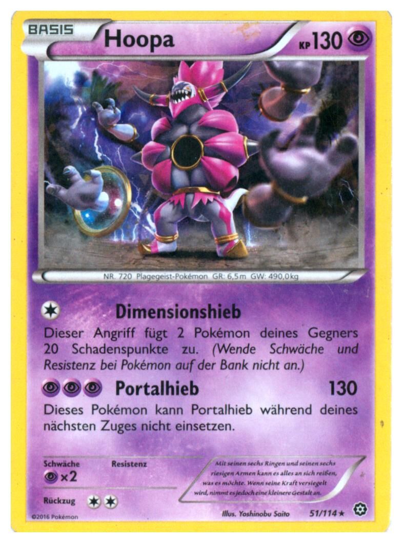 hoopa-51-114-pokemon-tcg-lightly-played-de Hoopa - 51/114 - Pokémon TCG - Lightly Played - DE