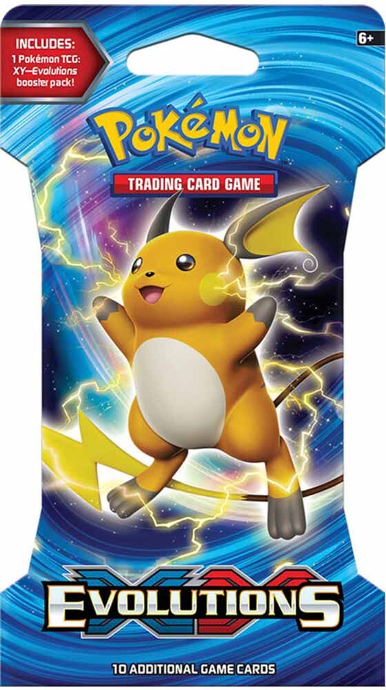 Pokémon XY Evolutions Sleeved Booster - EN