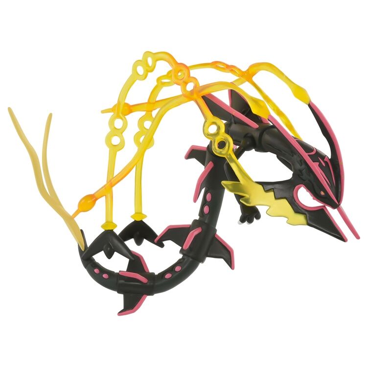 Black Mega Rayquaza Takara Tomy Moncolle Collection Figur