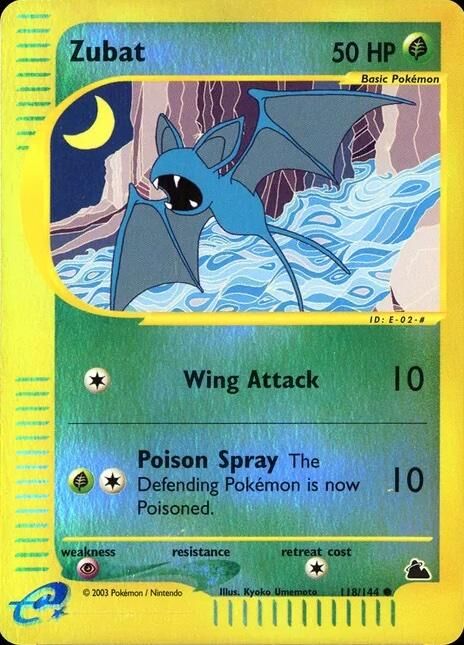 Zubat - 118/144 - Reverse Holo - EN
