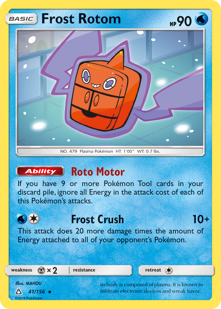 Frost Rotom - 41/156 - EN