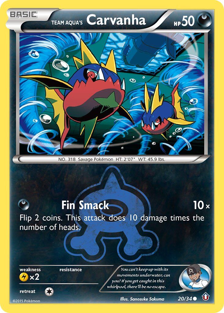 Team Aqua’s Carvanha - 20/34 - EN
