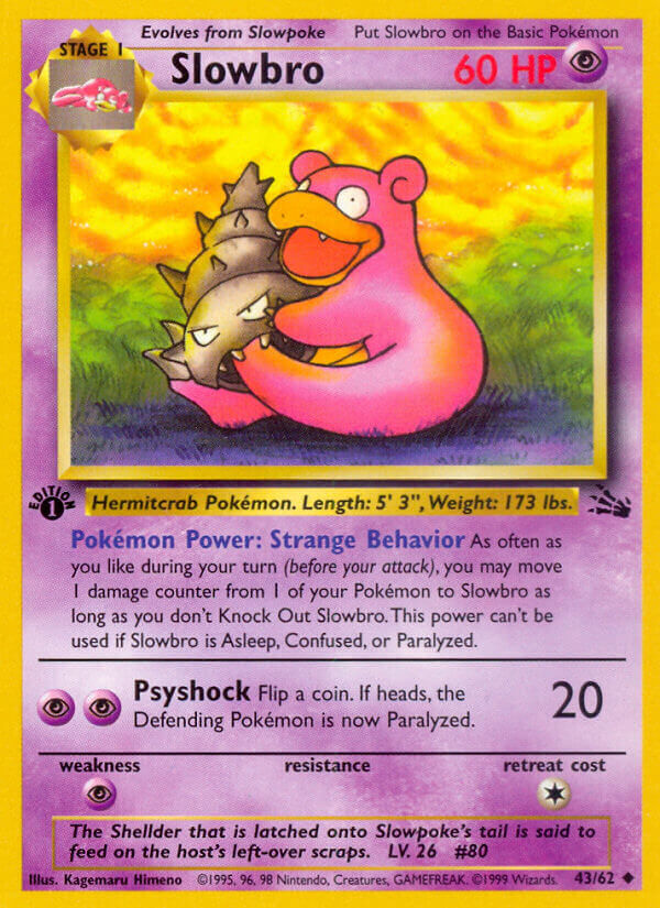 Slowbro - 43/62 - Unlimited - EN