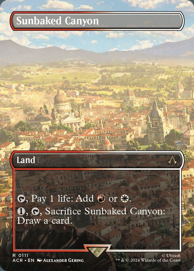 Sunbaked Canyon - ACR 111 - Normal - EN - NM Sunbaked Canyon - ACR 111 - Normal - EN - NM