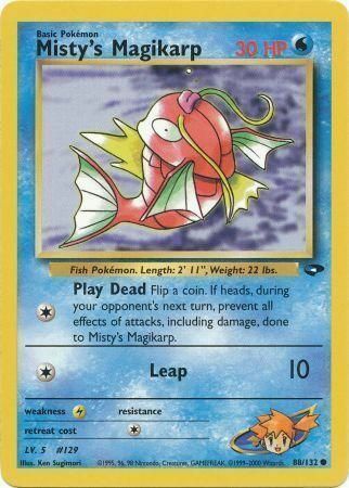 Misty’s Magikarp - 88/132 - Unlimited - EN Misty’s Magikarp - 88/132 - Unlimited - EN