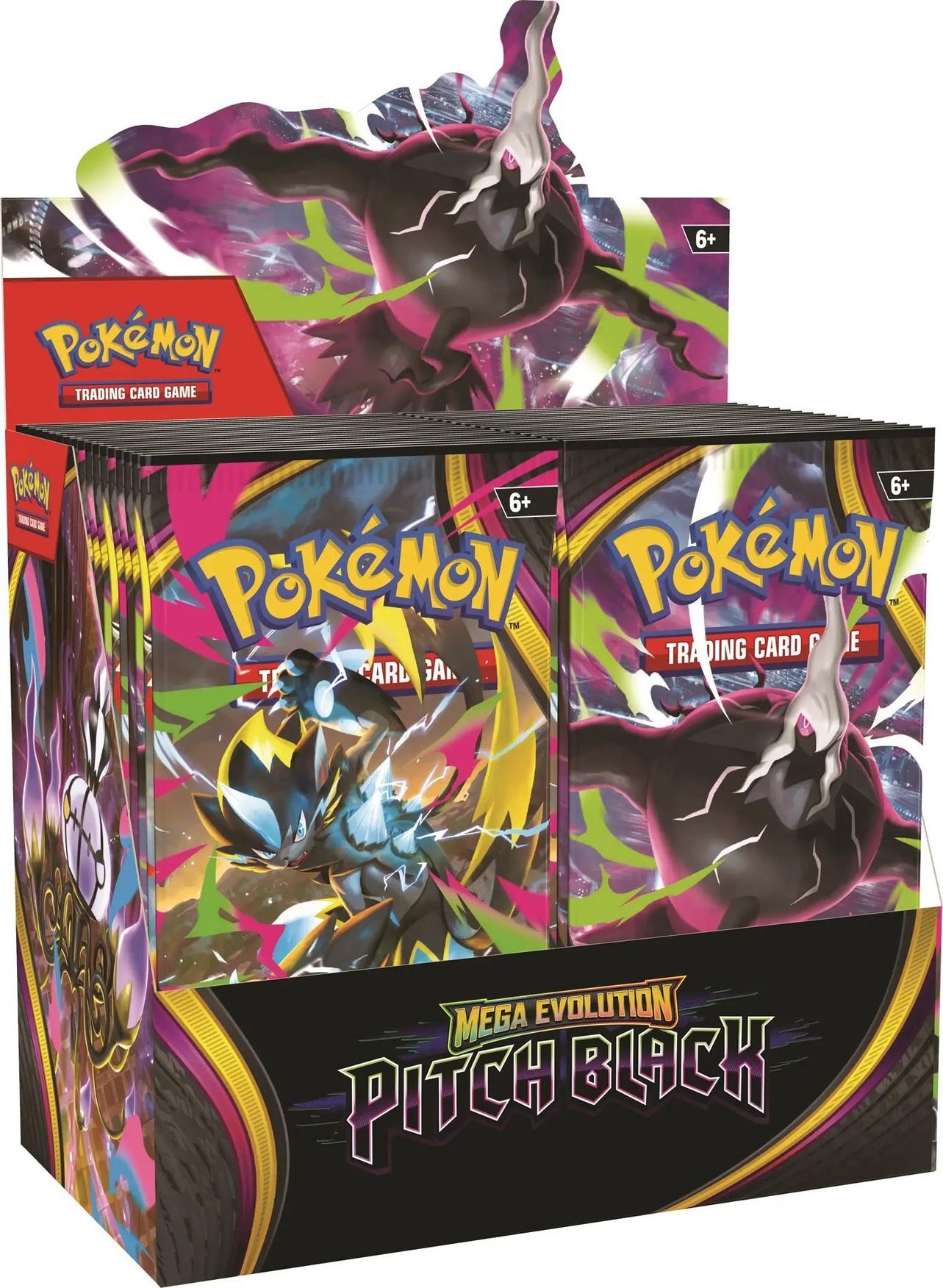 Pokémon TCG: Mega Evolution (ME05) - Pitch Black Booster Display (36 packs) - EN Pokémon TCG: Mega Evolution (ME05) - Pitch Black Booster Display (36 packs) - EN