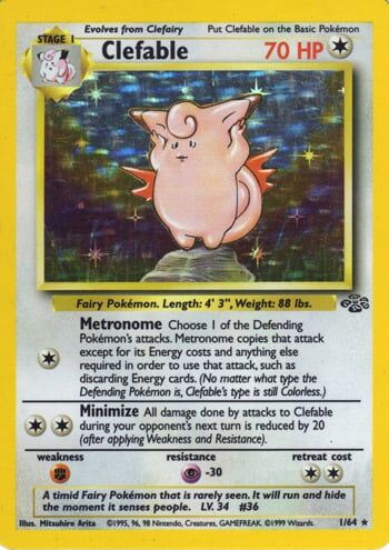 Clefable - 1/64 - Unlimited - EN Clefable - 1/64 - Unlimited - EN