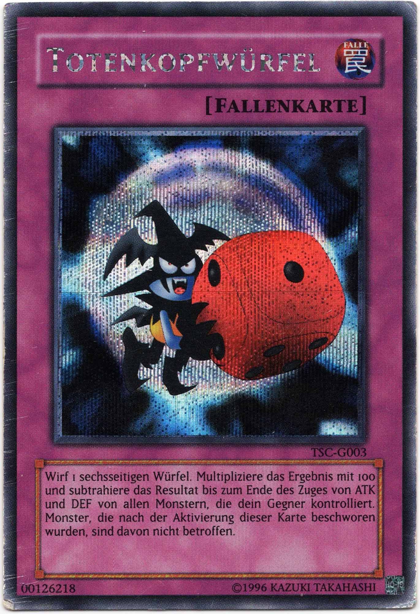 Totenkopfwürfel - TSC-G003 - Secret Rare (Moderately Played)