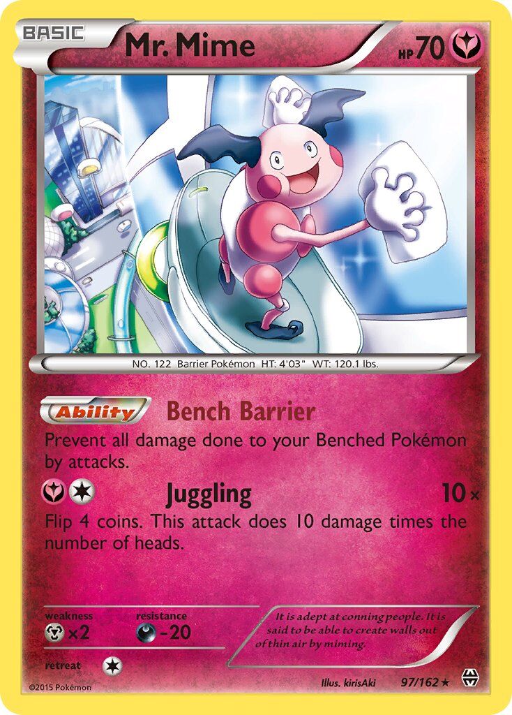 Mr. Mime - 97/162 - EN