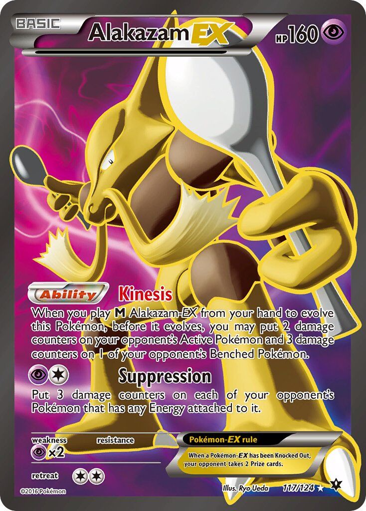 Alakazam-EX - 117/124 - EN