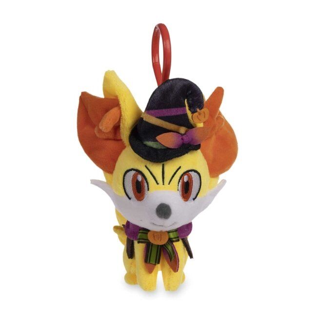 Fennekin Pokémon Spooky Festival Key Chain Plush - 15 cm