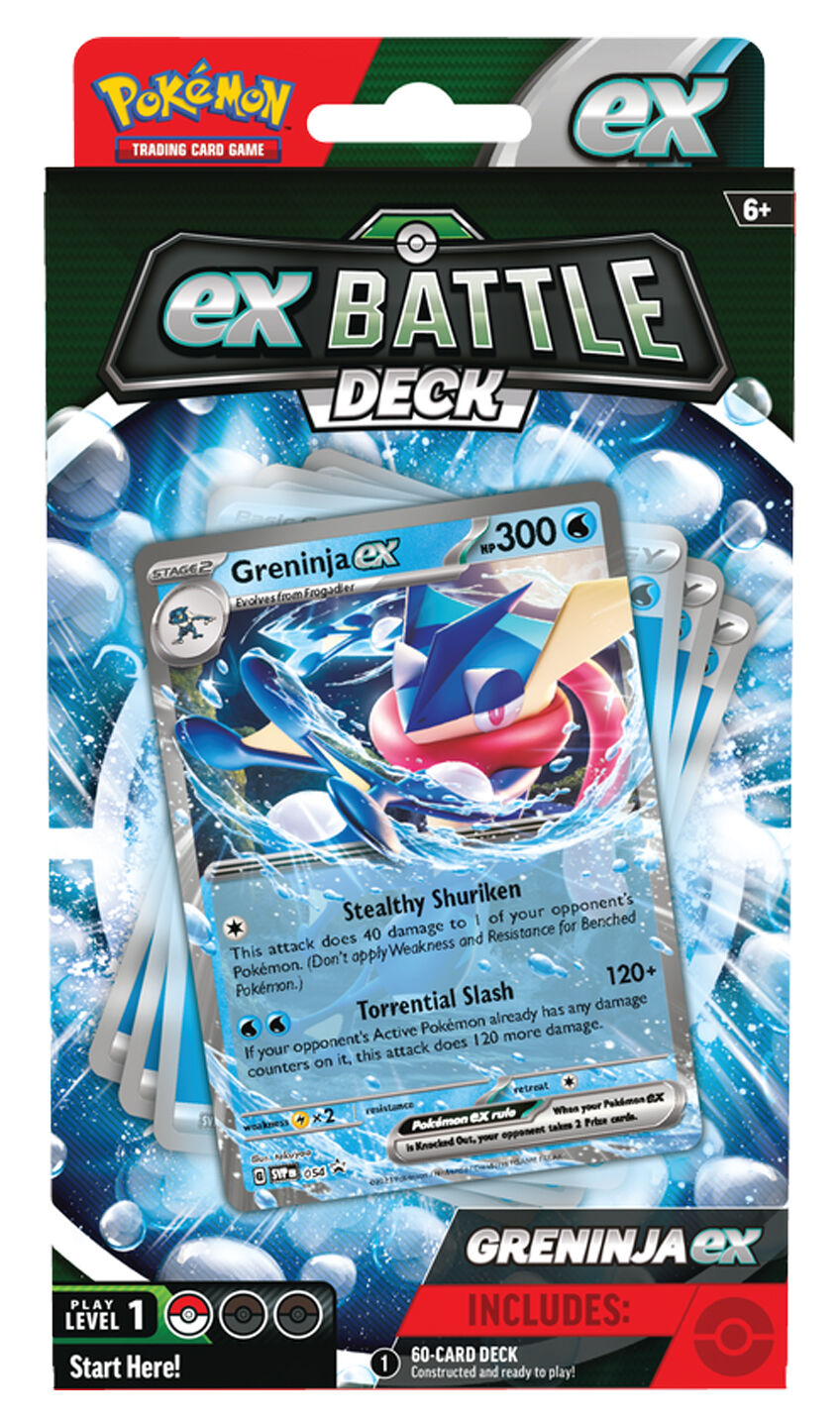 Pokémon TCG Greninja ex Battle Deck - EN Pokémon TCG Greninja ex Battle Deck - EN