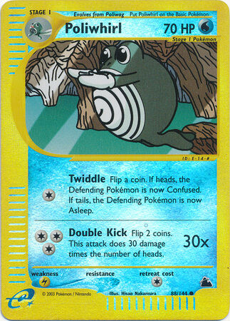 Poliwhirl - 88/144 - Reverse Holo - EN