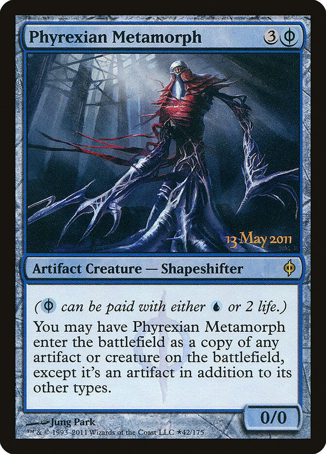 Phyrexian Metamorph - 2011 Release Promo Holo - MTG - Near Mint - EN