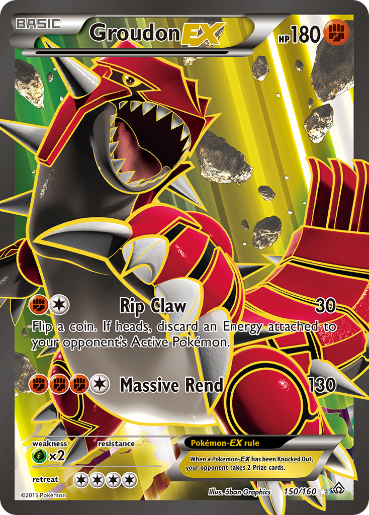 Groudon-EX - 150/160 - EN Groudon-EX - 150/160 - EN