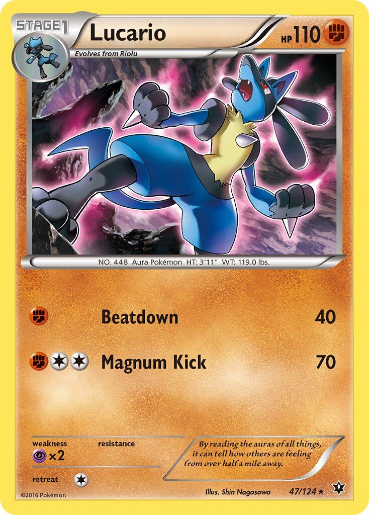 Lucario - 47/124 - EN Lucario - 47/124 - EN