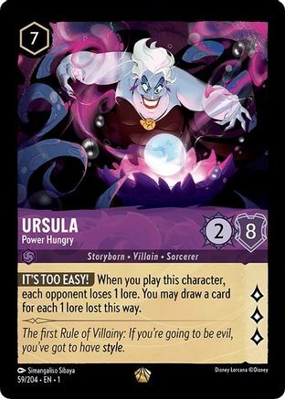 Ursula - Power Hungry - 59/204 - EN Ursula - Power Hungry - 59/204 - EN