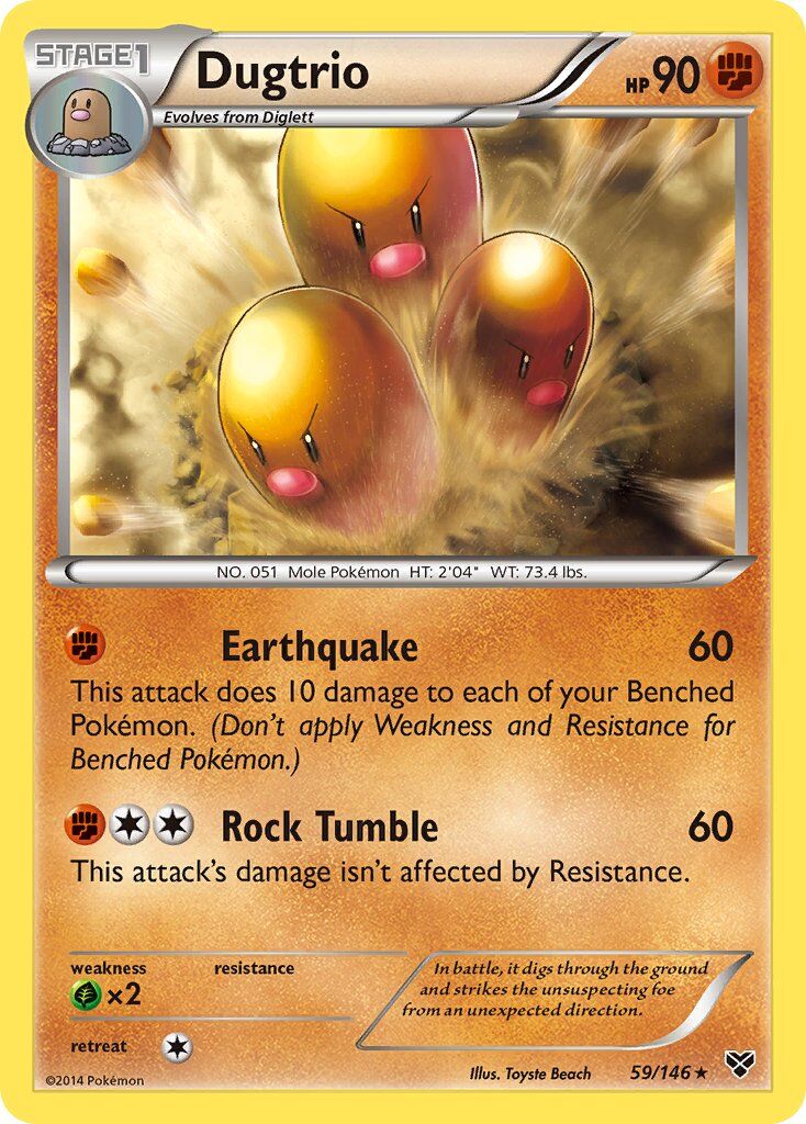 Dugtrio - 59/146 - EN