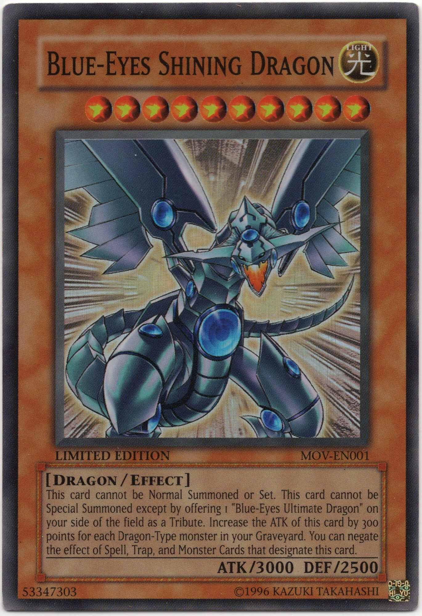 blue-eyes-shining-dragon-mov-en001-super-rare-limited-edition-near-mint Blue-Eyes Shining Dragon - MOV-EN001 - Super Rare - Limited Edition (Lightly Played)