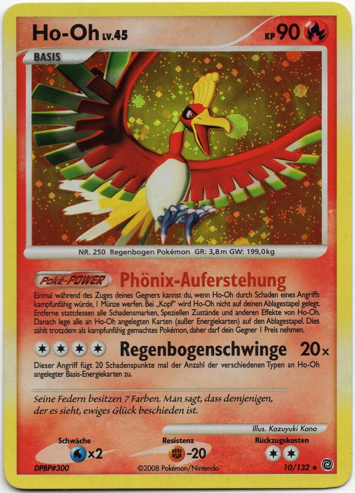 ho-oh-lv-45-10-132-poke-mon-tcg-near-mint Ho-Oh LV.45 - 10/132 - Pokémon TCG (Near Mint)