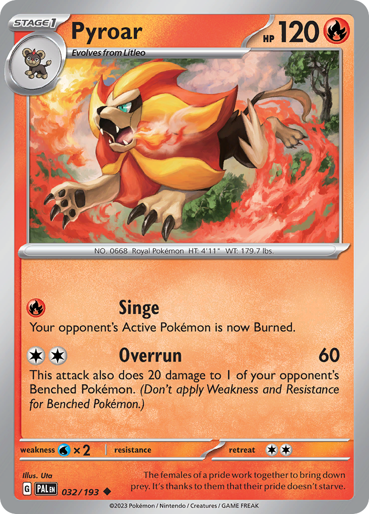Pyroar - 032/193 - EN