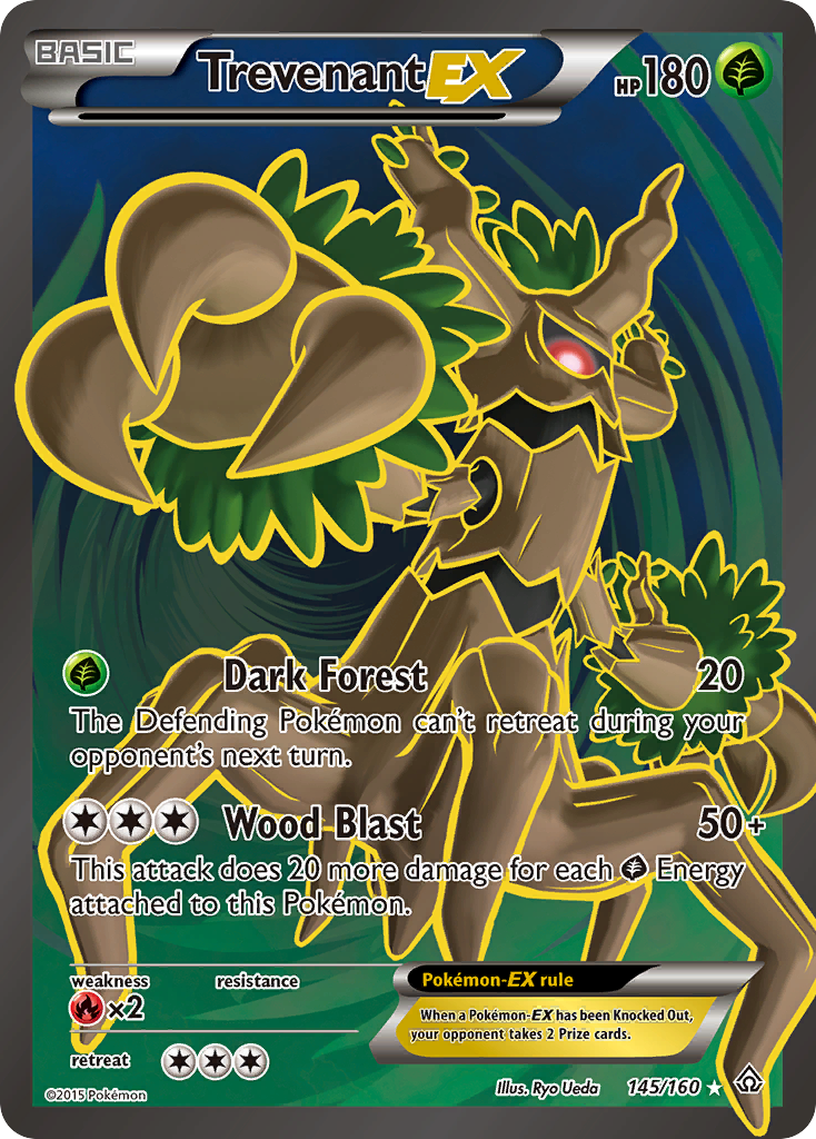 Trevenant-EX - 145/160 - EN Trevenant-EX - 145/160 - EN