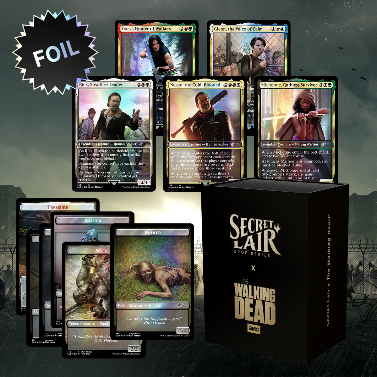 Secret Lair x The Walking Dead - Magic the Gathering - EN Secret Lair x The Walking Dead - Magic the Gathering - EN