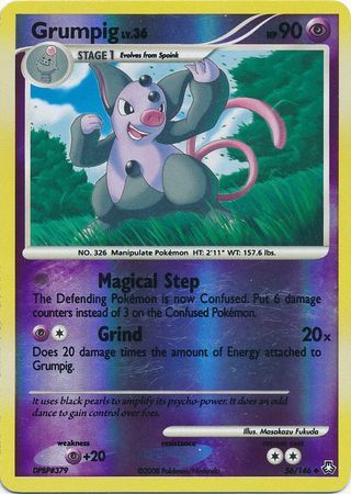 Grumpig - 56/146 - Reverse Holo - EN Grumpig - 56/146 - Reverse Holo - EN
