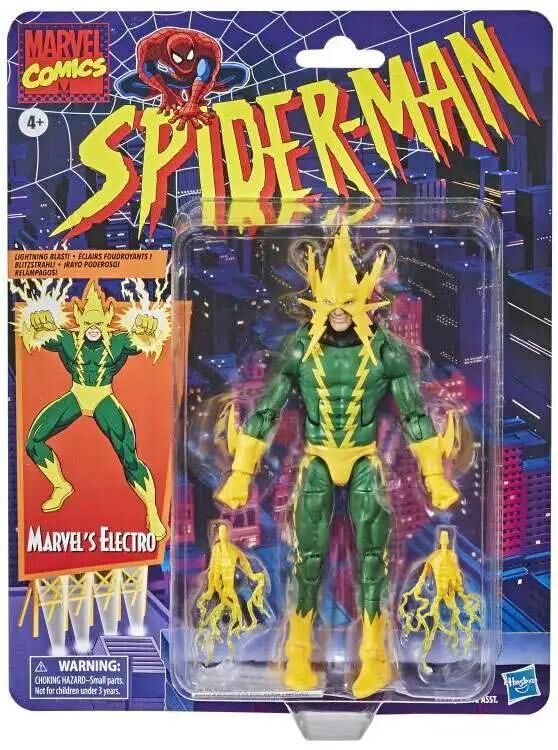 Spider-Man Marvel Legends Retro Series Electro Action Figure