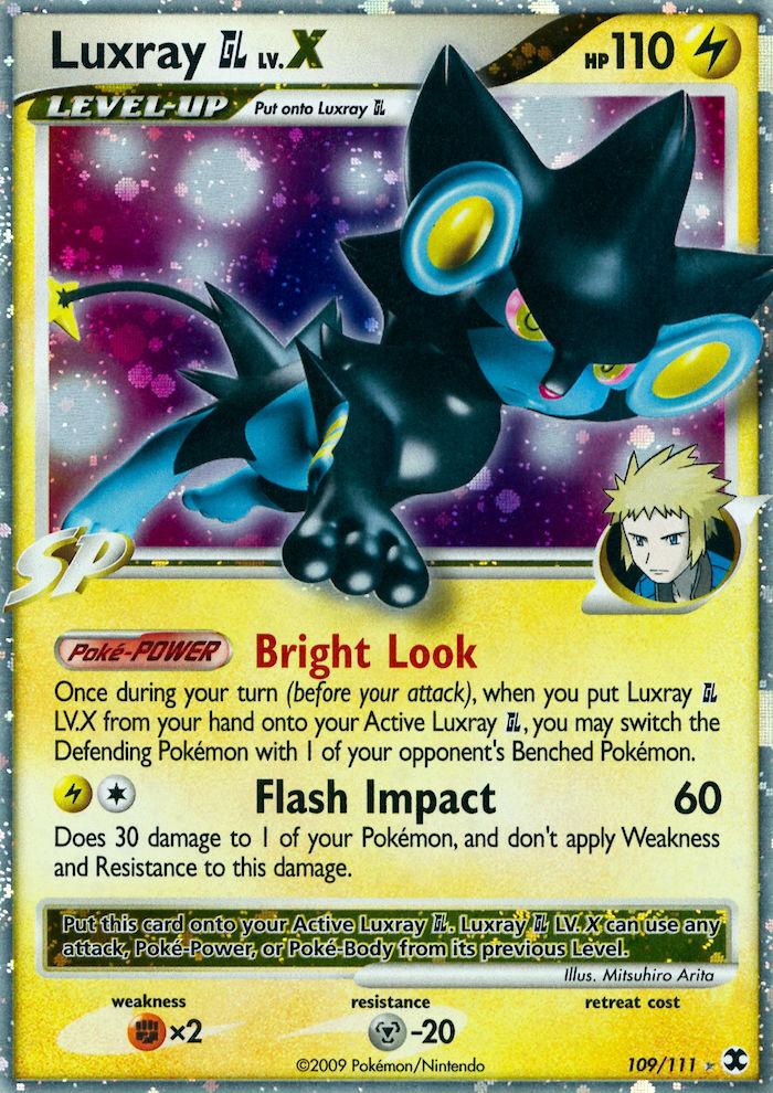 Luxray GL LV.X - 109/111 - EN Luxray GL LV.X - 109/111 - EN