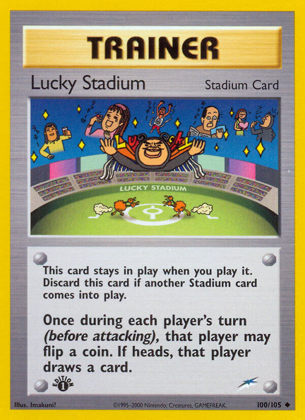 Lucky Stadium - 100/113 - 1st Edition - EN Lucky Stadium - 100/113 - 1st Edition - EN