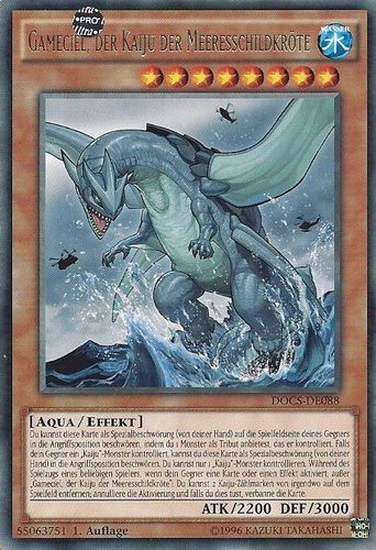 Gameciel, der Kaiju der Meeresschildkröte - Yu-Gi-Oh!